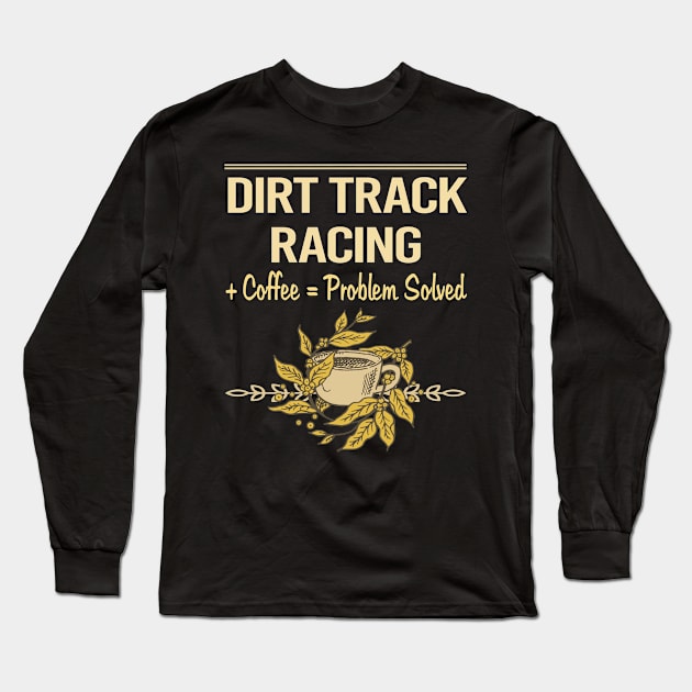 Dirt Track Racing Long Sleeve T-Shirt by relativeshrimp